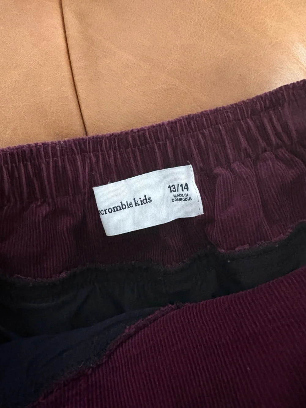 abercrombie kids plum colored